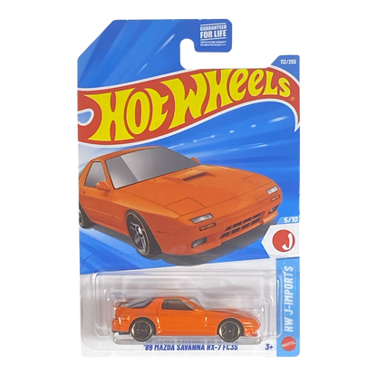 Hot Wheels '89 Mazda Savanna RX-7 FC3S | J-Imports Series 5/10