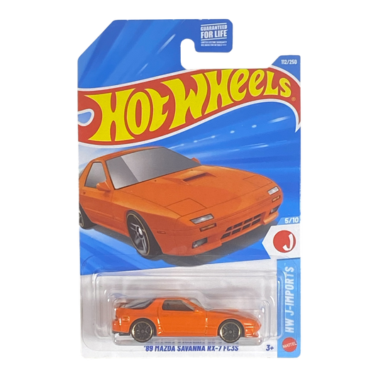 Hot Wheels '89 Mazda Savanna RX-7 FC3S | J-Imports Series 5/10