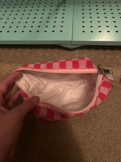Tooled cherry hearts Travel Makeup Bag