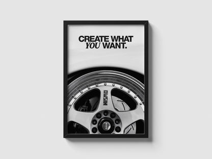 Create What You Want.