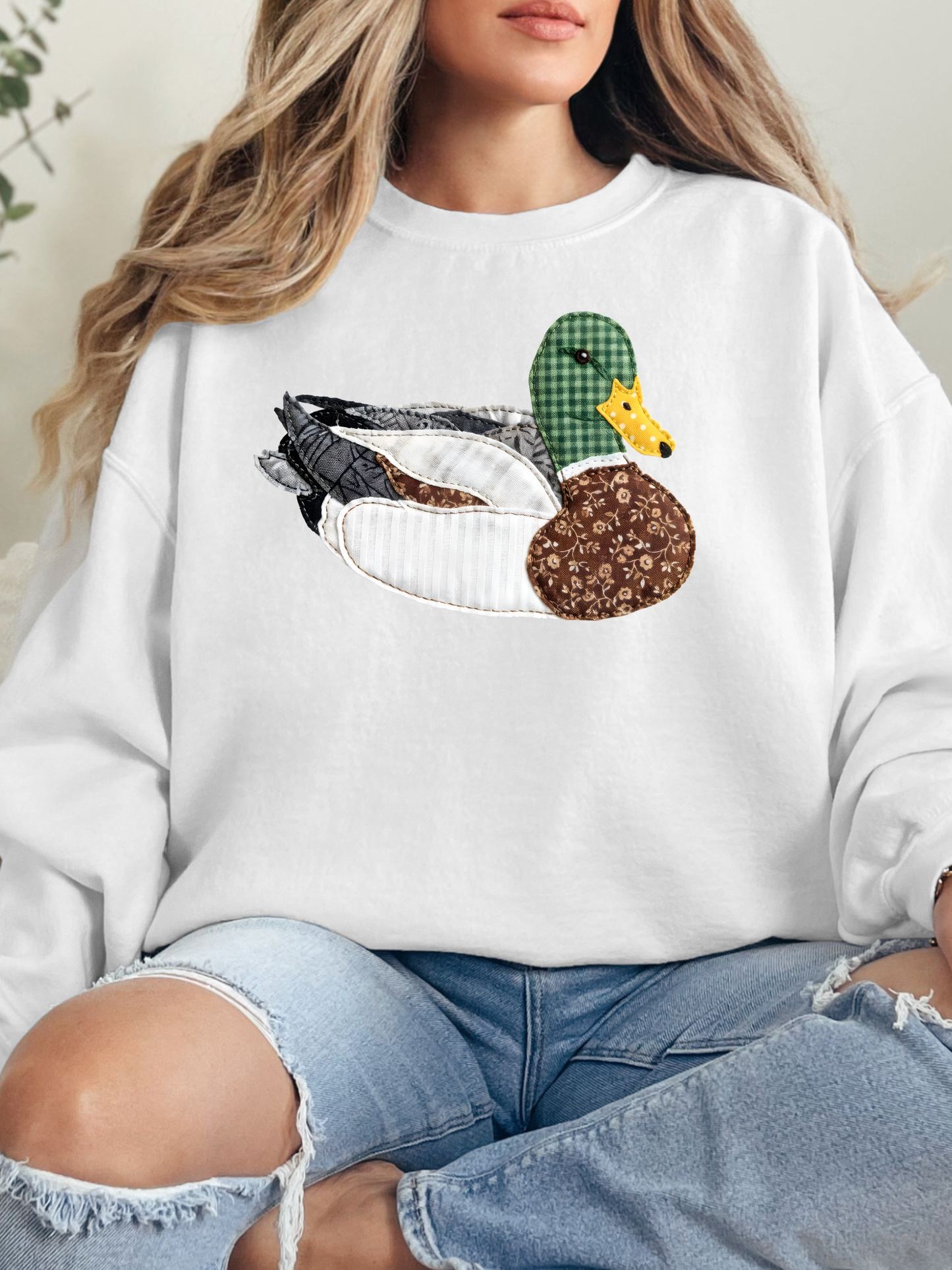 Patch Work Mallard Graphic