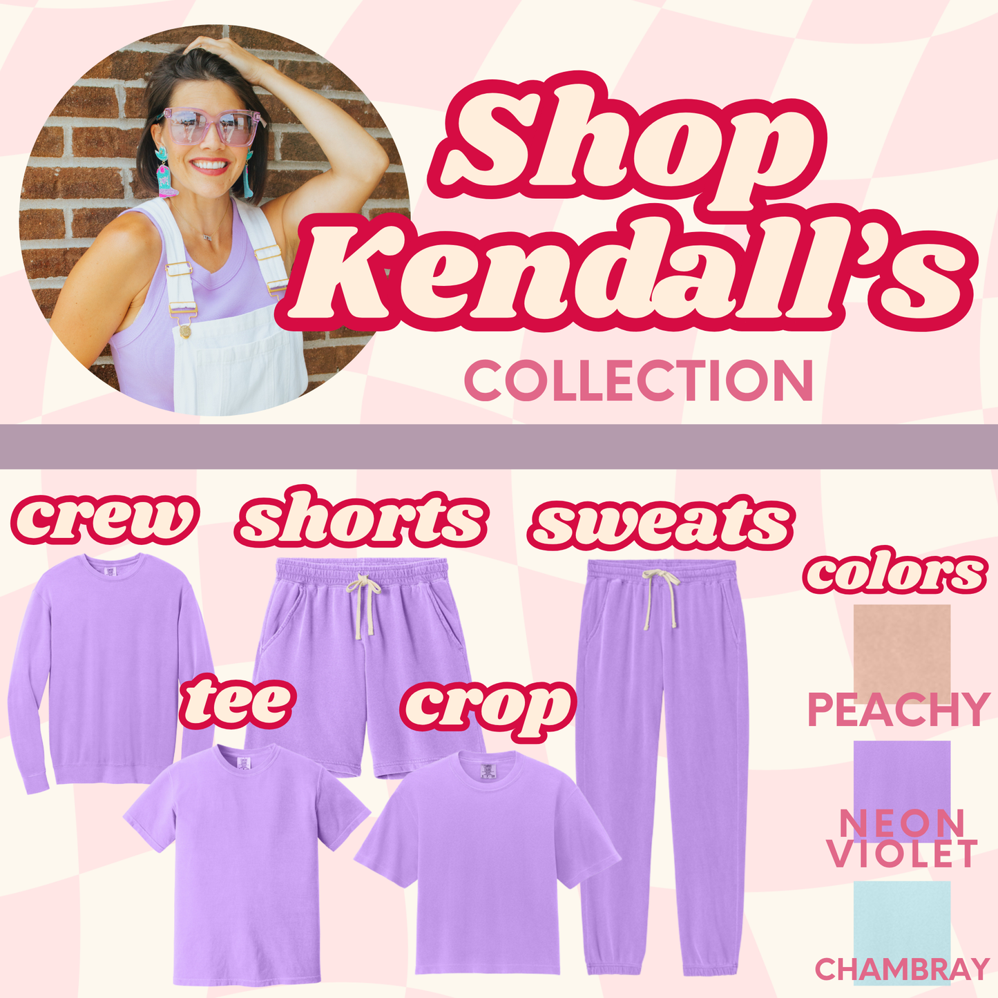 Kendall's Collection He is Risen The way The Truth The Life | Comfort Colors Crewneck Sweatshirt - Tshirt - Crop  | Inspirational Faith Shirt | Gift for Believers | Stylish Religious Apparel