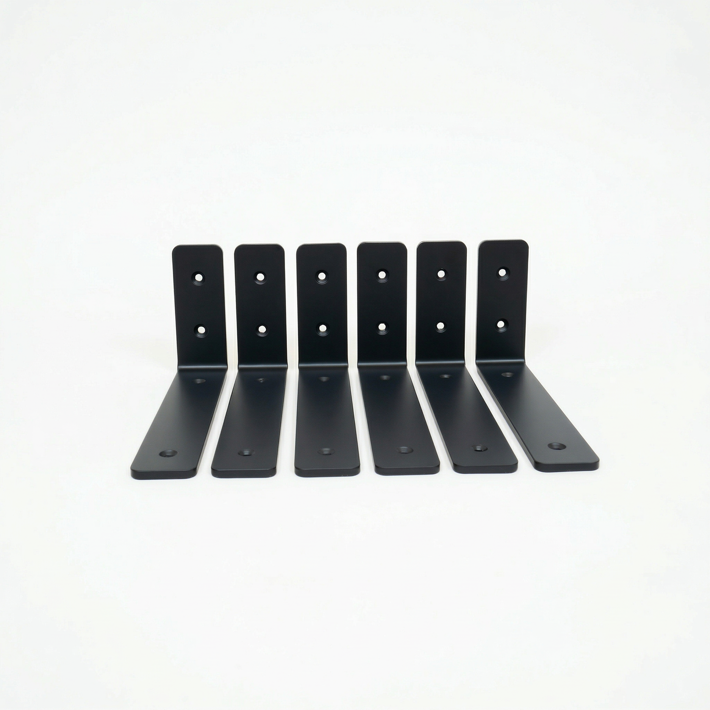 Kingsley DIY Home Wall Shelf Brackets | Heavy Duty 4" to 12" Wall Shelves