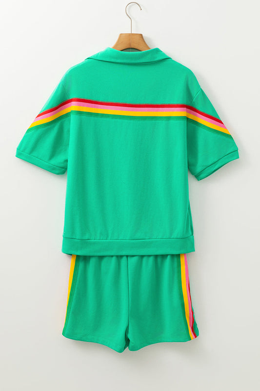 Anaya Collared Short Sleeve Top