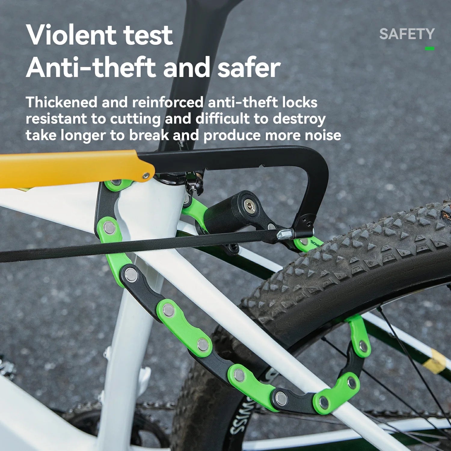 ROCKBROS HamburgerFold Anti-Theft Bike Lock