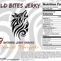 Primal Teriyaki - Beef