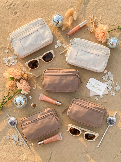 Convertible Crossbody & Wristlet Wallet Bag – 7 Colors | 2-Zipper Purse with Card Slots, Phone Holder & Adjustable Strap
