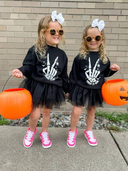 Creep It Real Toddler Crewneck Sweatshirt
