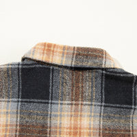 Everly Rounded Hem Plaid Shacket