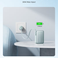 Anker Nano Power Bank (10K, 45W, Built-In Retractable USB-C Cable)