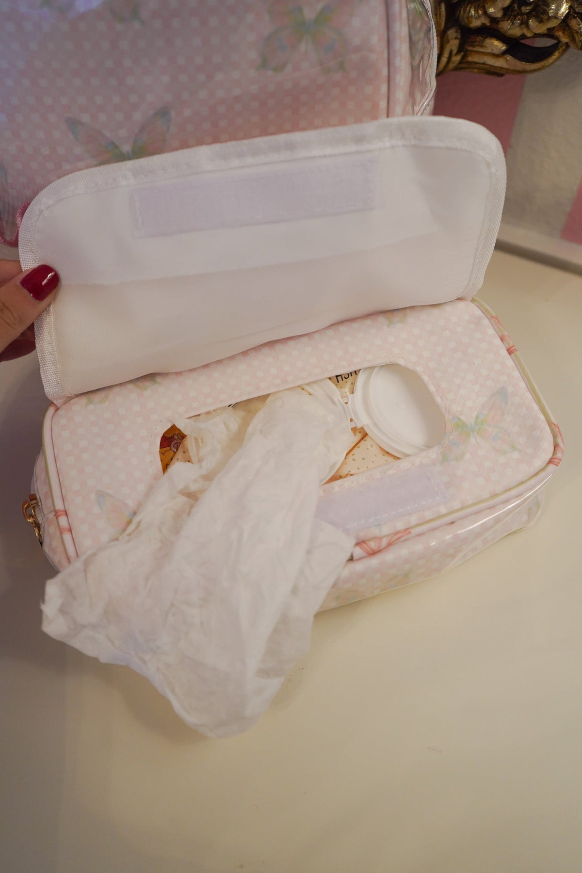 Wipes Pouch - Clear Coat Bag