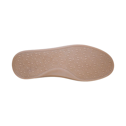 Ginger Grey Perforated Leather Flats