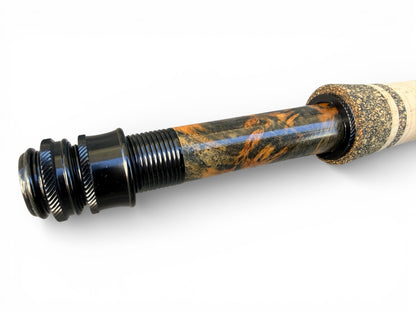 Tidewater Virtue 5wt 9ft - Black Burl X Blackout