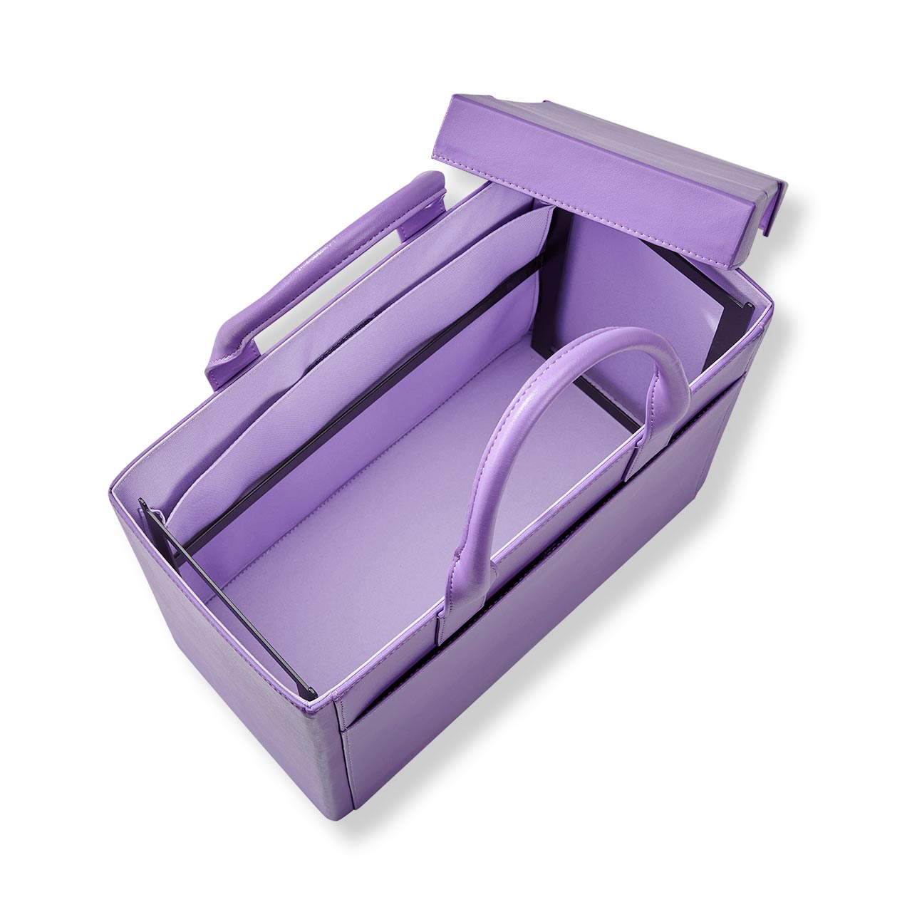 LevTex Portable File Tote with Lid
