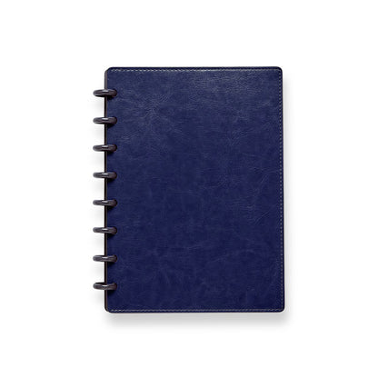 Circa Smooth Sliver Discbound Notebook with Pockets