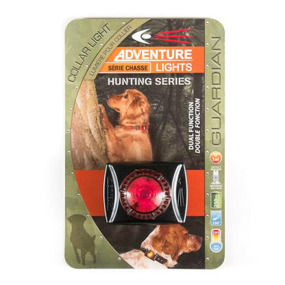 Guardian Collar Mount LED Safety Light – Waterproof, Impact-Resistant, Omnidirectional Signal for Dog Collars | Adventure Lights