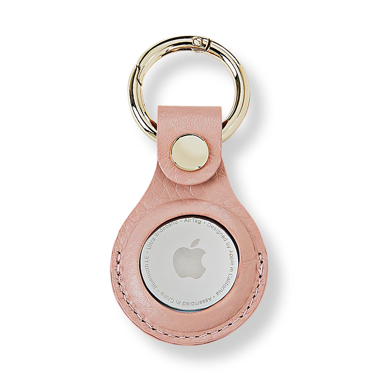 Carrie Leather Smart Tag Key Fob