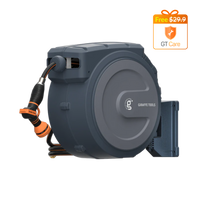 Retractable Garden Hose Reel 62ft-155ft