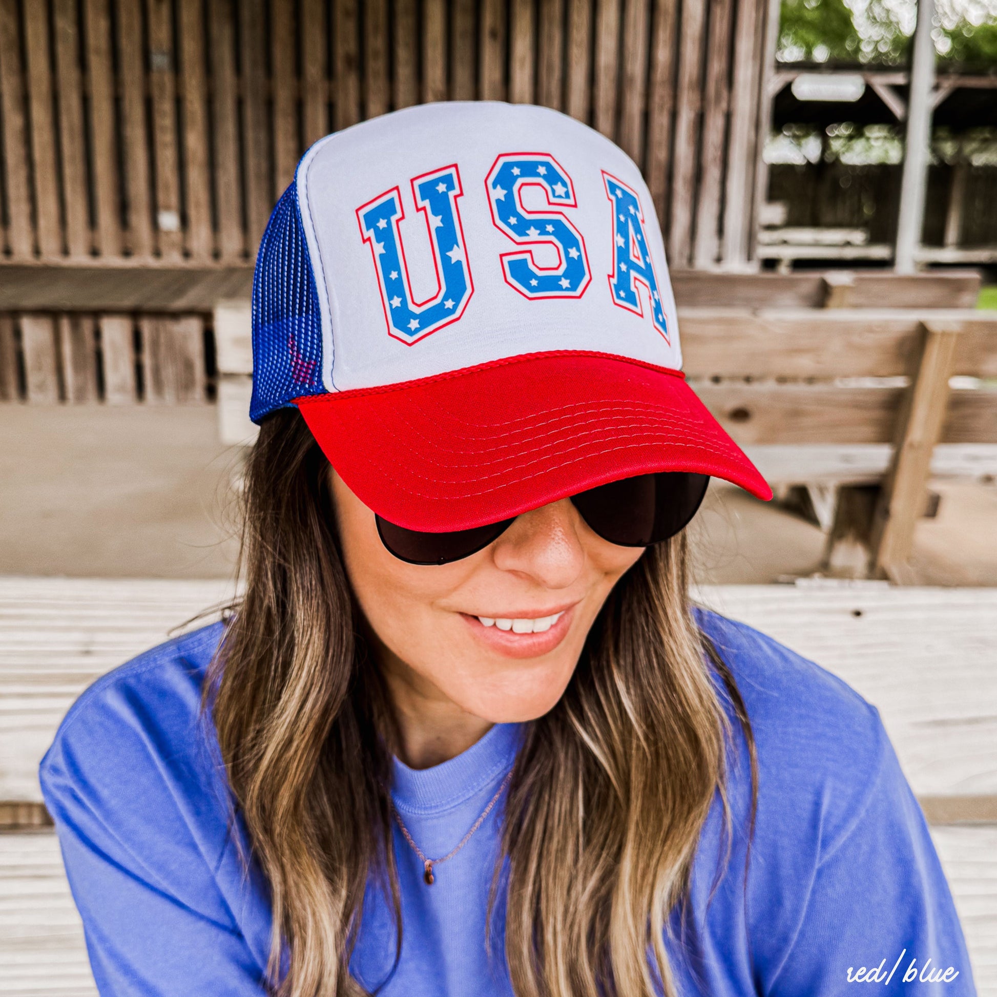 USA Stars Trucker Hat *9 COLORS