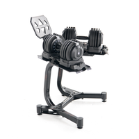 Echelon Strength Adjustable Dumbbells with Stand