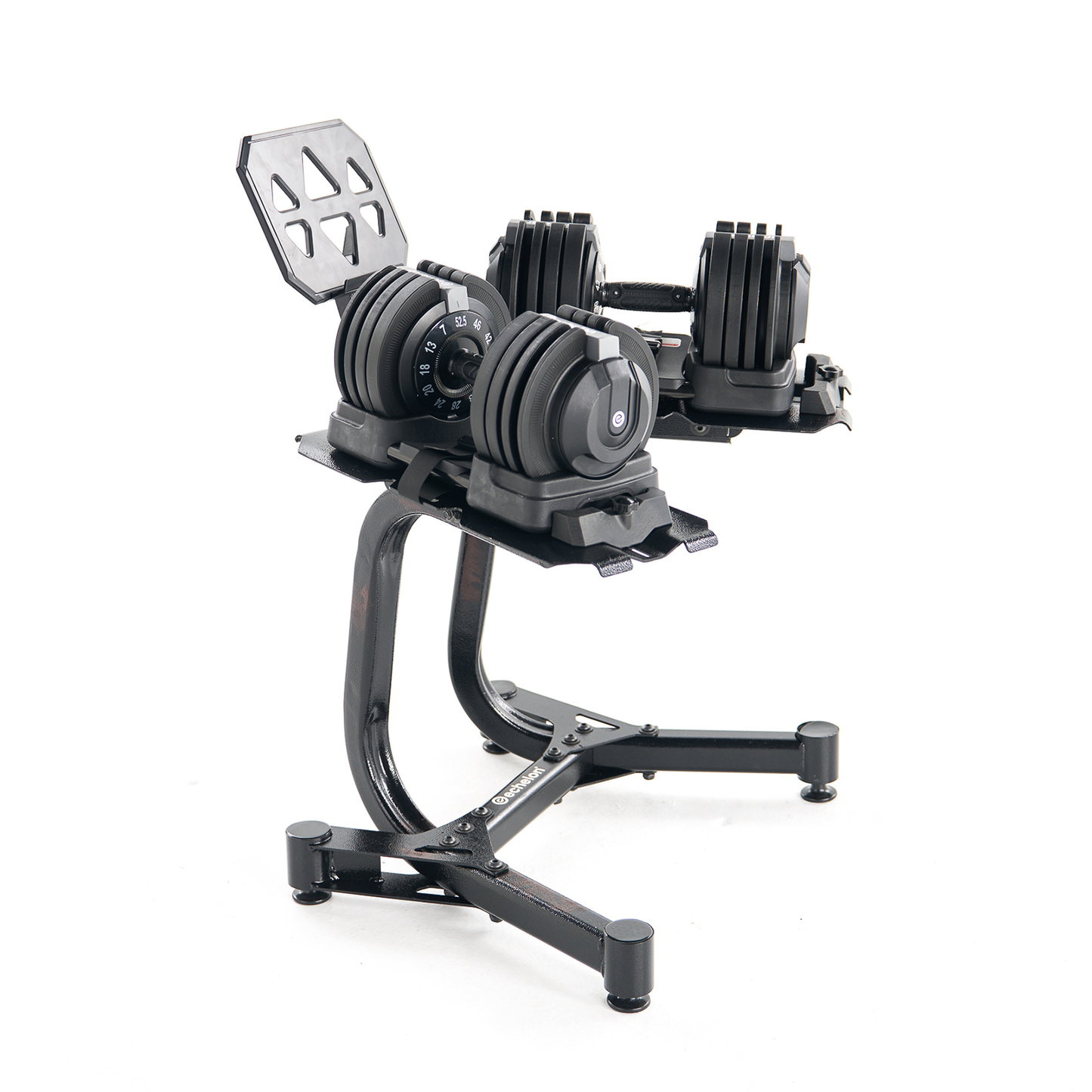 Echelon Strength Adjustable Dumbbells with Stand