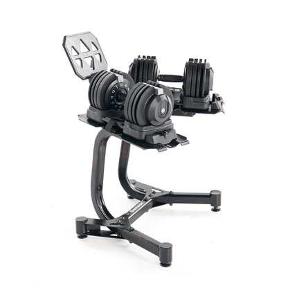 Echelon Adjustable Dumbbells with Stand