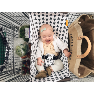 Baby Shopping Cart Hammock | Triangles