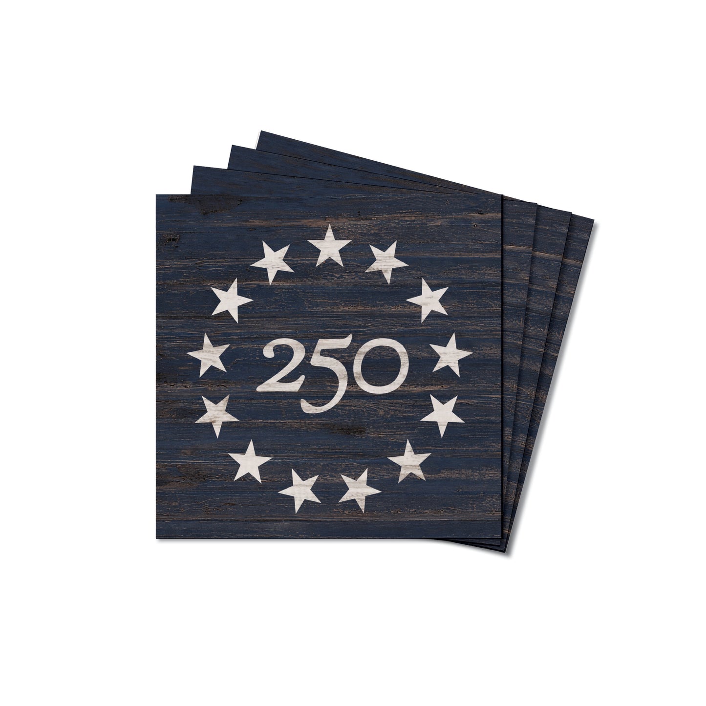 Collective - Freedom 250 Coaster Set - Blue