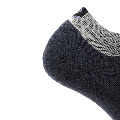8 Pairs Amethyst - Run Ankle Midweight Merino Wool Sock