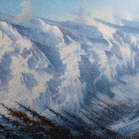 Winter Landscape, Lake Wall Art, Mountains Print, Winter Print, Canvas Print, Wall Art, 3 Piece Wall Art, College Dorm Decor, Kitchen Art