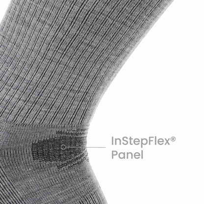 8 Pairs Ash - Casual Crew Midweight Merino Wool Sock