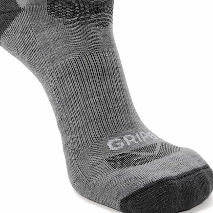 8 Pairs Ash - Casual Crew Midweight Merino Wool Sock