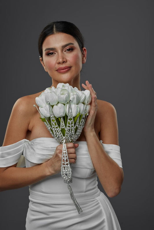 Bridesmaid Bouquet Holder, Bridal Accessories
