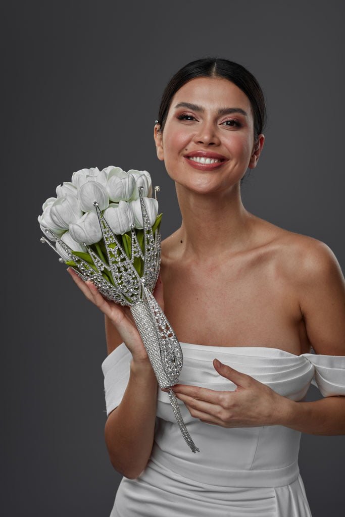 Bridesmaid Bouquet Holder, Bridal Accessories