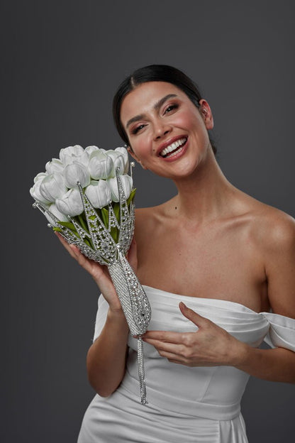 Bridesmaid Bouquet Holder, Bridal Accessories