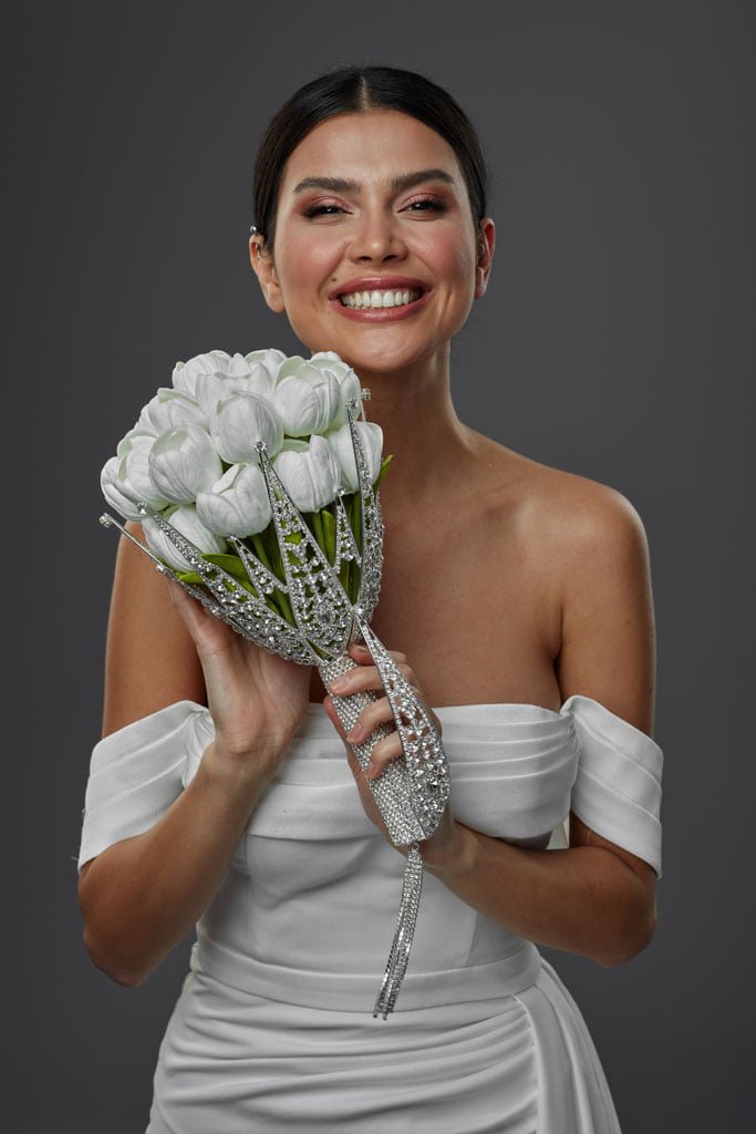 Bridesmaid Bouquet Holder, Bridal Accessories