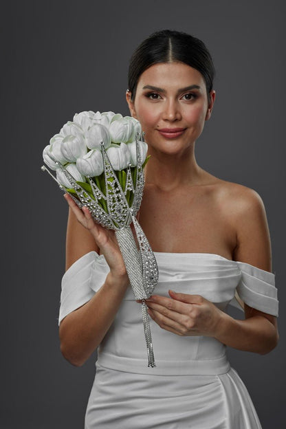 Bridesmaid Bouquet Holder, Bridal Accessories