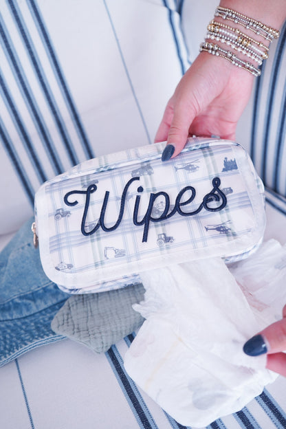 Wipes Pouch - Clear Coat Bag