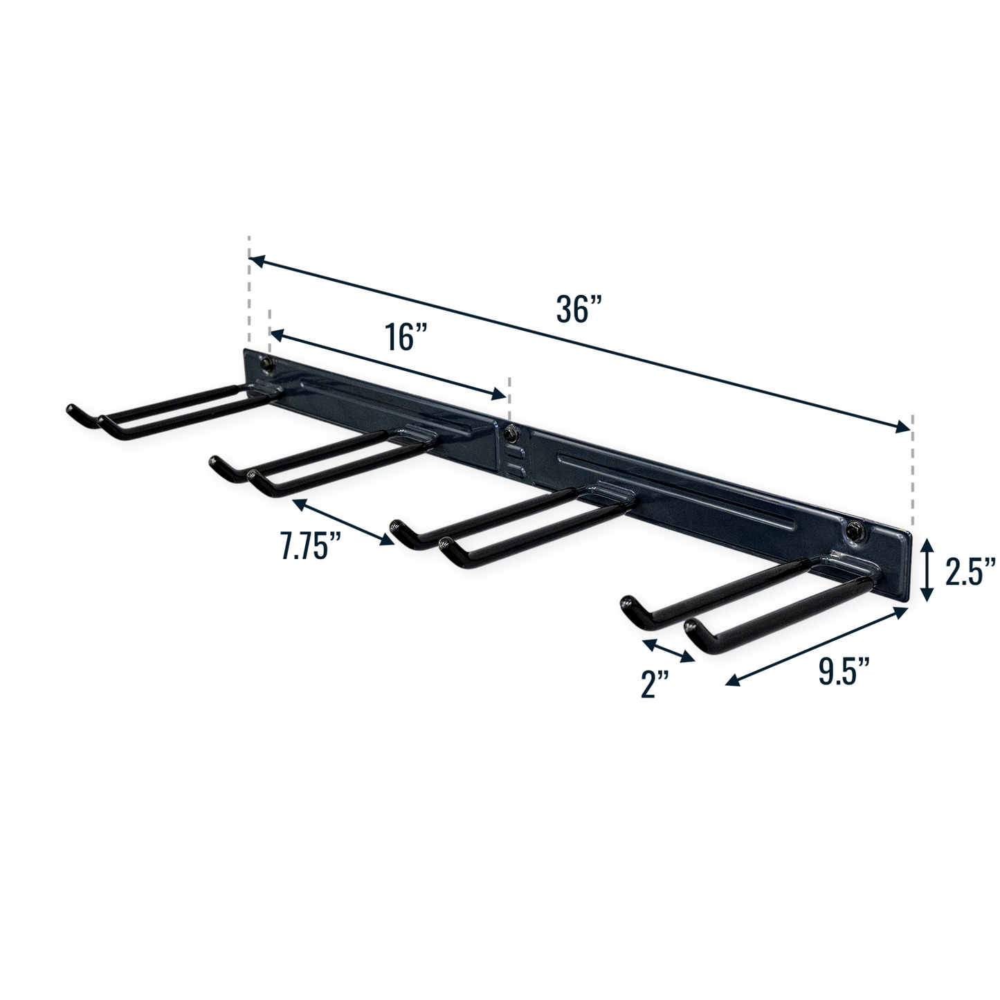 Bedrock Garage Tool Organizer | Deep Water