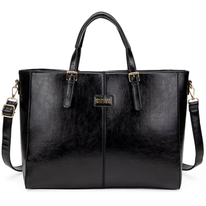 Julia Rustic Vegan Leather Weekender Duffel Bag