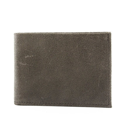 Black Distressed Leather Wallet | BPW100A
