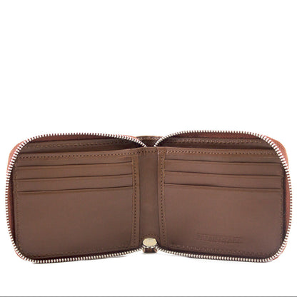 Alligator Embossed Leather Zip-Around Wallet | BPW7573