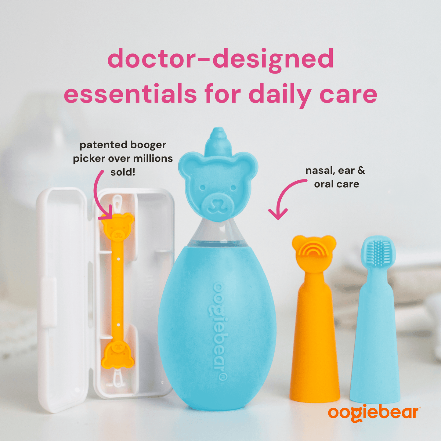 oogiebear baby care starter kit (5-piece)