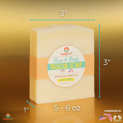 Face & Body Tallow Soap Bar