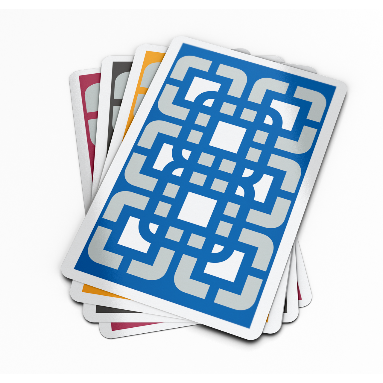 All-Plastic Baron Bridge Playing Card (Slightly Larger Index) - 12 Cellophane-Wrapped Decks