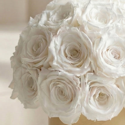 Essence Gold Superdome Box | White Roses