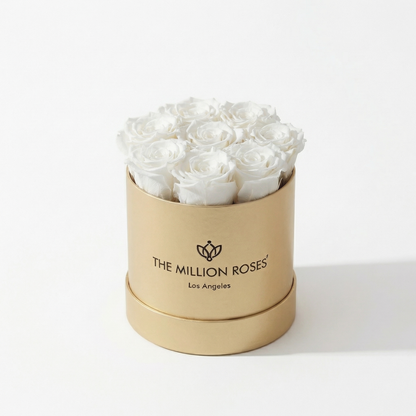 Essence Gold Box | White Roses
