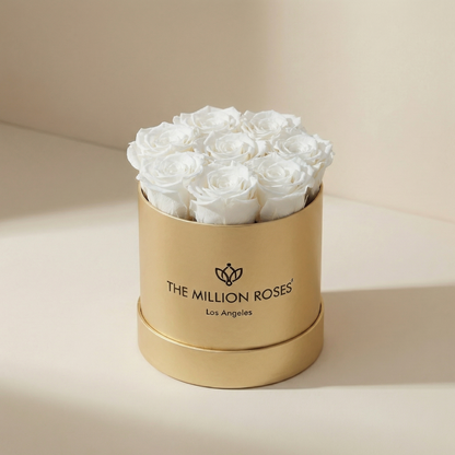 Essence Gold Box | White Roses