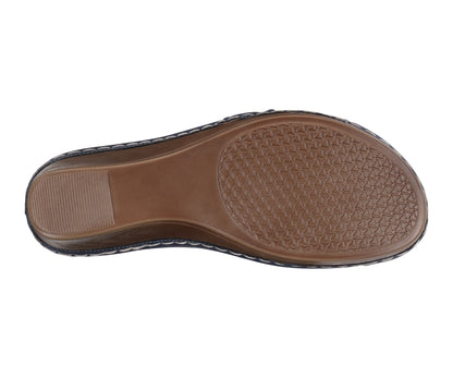 Women's Bay White Wedge Sandals