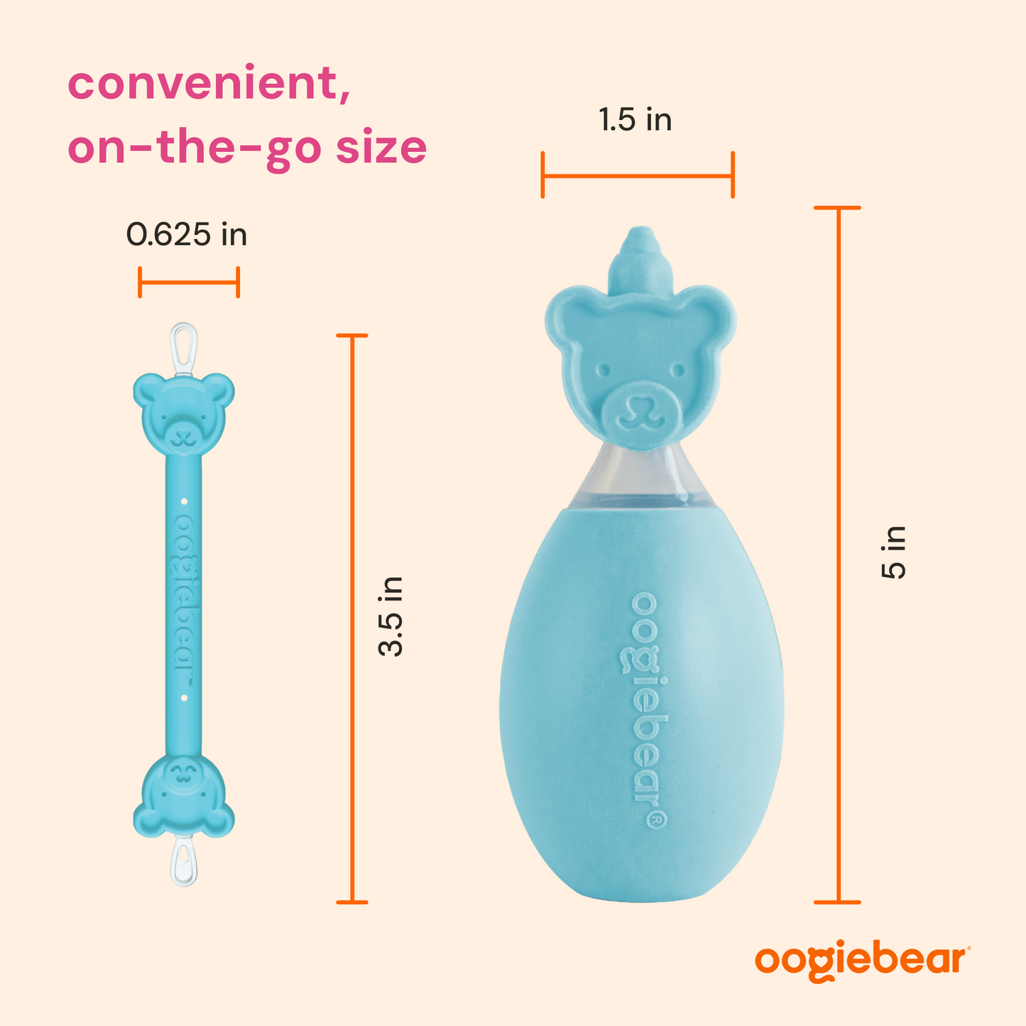 oogiebear bear pair nose & ear kit